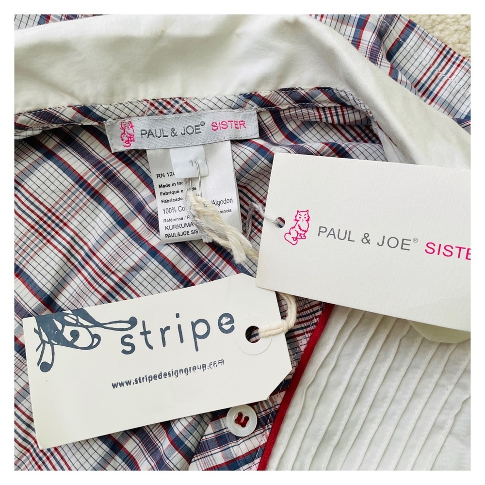 NWT ~ PAUL & JOE SISTER TOP / ANTHROPOLOGIE SIZE 4 - Picture 4 of 5